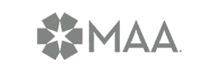 MAA property management company logo.