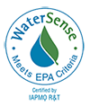 WaterSense logo, indicating that the product meets EPA's criteria for water efficiency and performance.