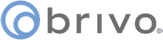 Brivo logo against transparent background.