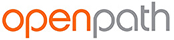 Open Path access control logo against transparent background.