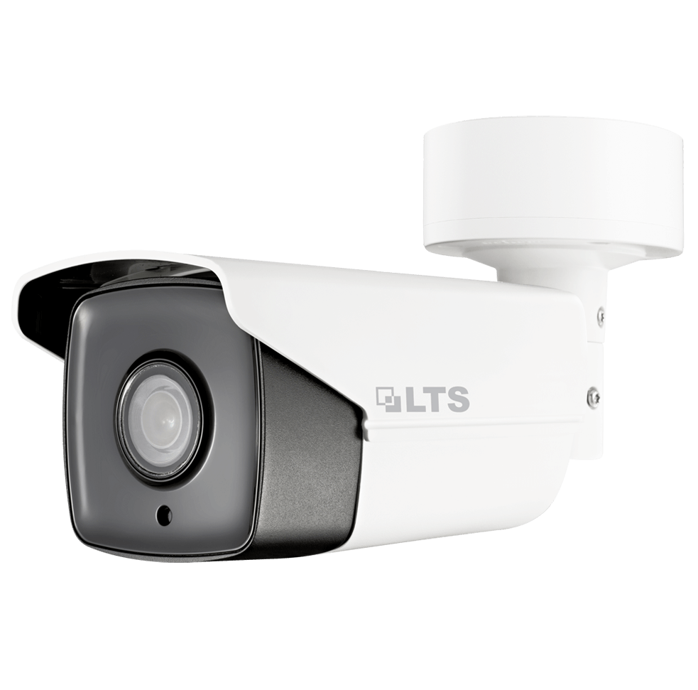 Isolated image of an Analog Bullet Security Camera, demonstrating Greenlogic's diverse range of security solutions.