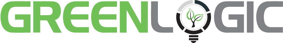 Greenlogic official logo against transparent background.