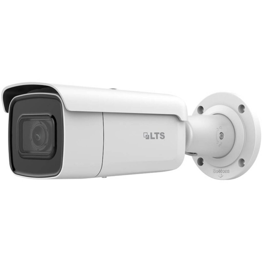 Isolated image of a high-quality LTS Bullet IP Security Camera offered by Greenlogic, showcasing our commitment to providing top-notch security solutions.